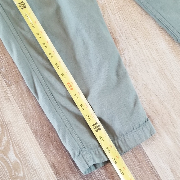 Citizens of Humanity Noelle Cropped Belted Relaxed Tapered Fit Paper Bag Waist - Picture 10 of 16